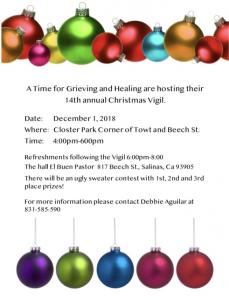 Tiem for Grieving and Healing Flyer 